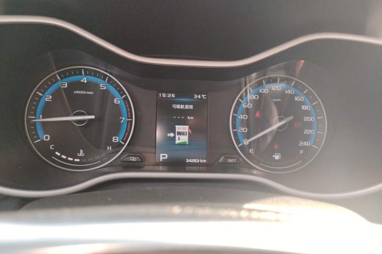 Used Geely Auto Emgrand 2019 Leading Edition 1.5L CVT Luxury Model China VI Standard Instrument Cluster