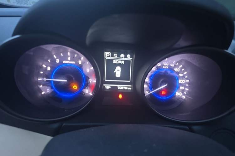 Used CHANGAN Eado 2016 1.6L Automatic Trend Model Instrument Cluster