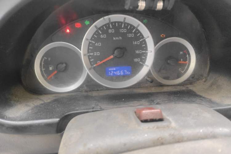 Used CHANGAN KAICHENG Star 2 2012 1.0L Value Edition JL465QH Odometer Close Up