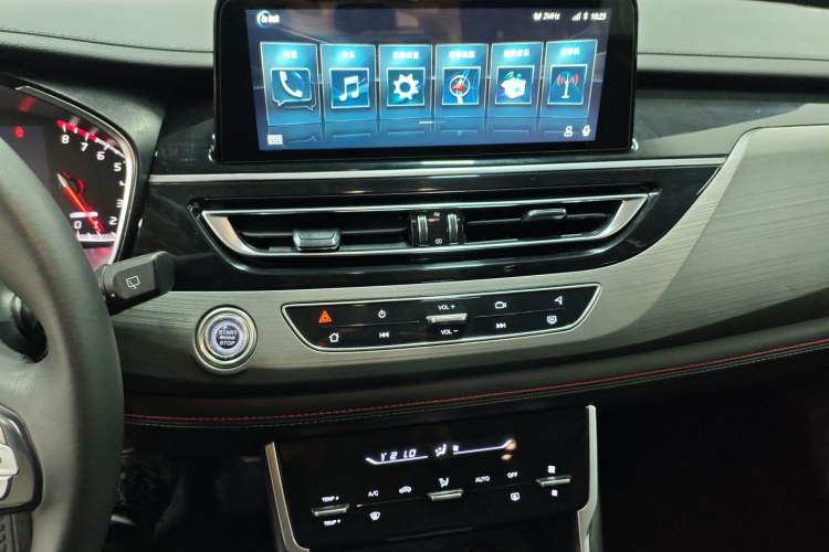 Used CHANGAN CS75 2021 Honor Million Edition 280T DCT Prestige Model Audio And AC Panel