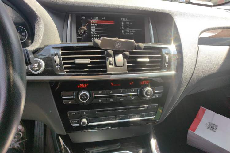 Used BMW X3 2014 xDrive20i X Design Package Audio And AC Panel