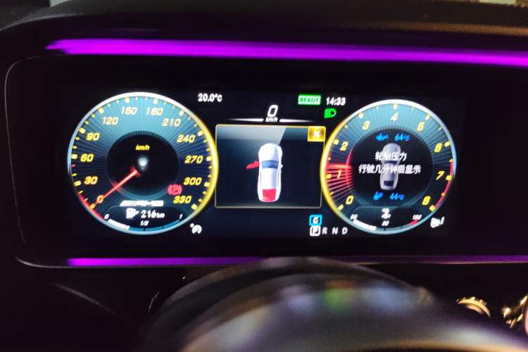 Used Mercedes-Benz AMG GT 2019 AMG GT 50 four-door sports car Instrument Cluster