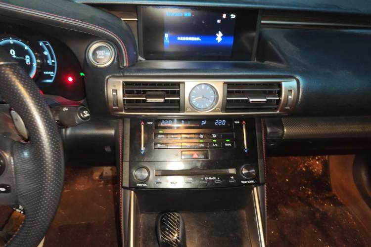 Used Lexus IS 2013 250 F SPORT Audio And AC Panel