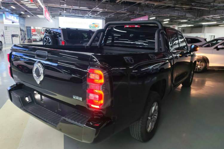 Used Great Wall King Kong Poer 2024 2.0T Automatic 8AT Diesel 4x4 Elite Flatbed Rear Right 45 Deg