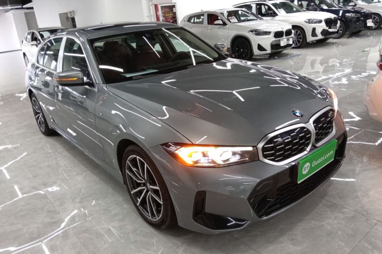 Used BMW 3 Series 2023 325Li M Sport Package Front Right 45 Deg