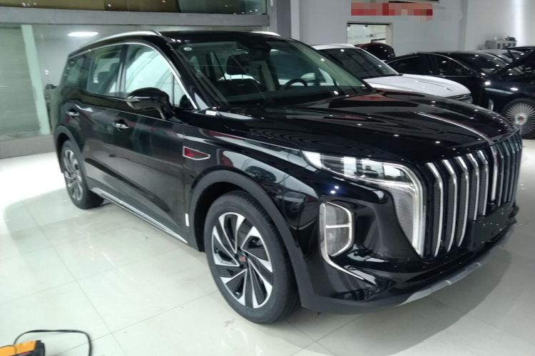 Used Hongqi HS7 PHEV 2024 2.0T PHEV Four-Wheel Drive Flagship Edition 7 Seats
