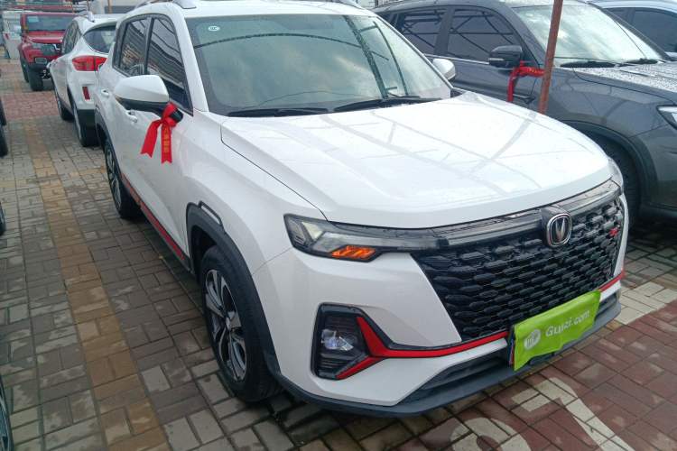 Used CHANGAN CS35PLUS 2021 Blue Whale NE 1.4T DCT Luxury Model Front Right 45 Deg