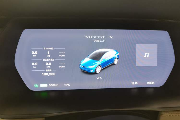 Used Tesla Model X 2016 X 75D
