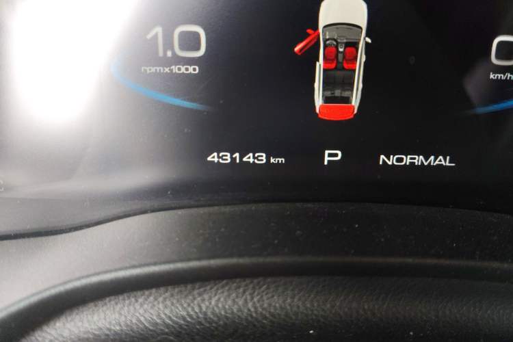 Used Haval JOLION 2021 1.5T Automatic Grand Three-Volume Version Odometer Close Up