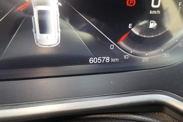 Used GAC Trumpchi GS4 2020 270T Automatic Smart Connectivity Edition Odometer Close Up