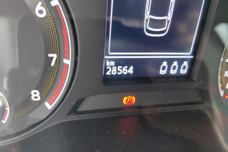 Used Volkswagen Bora 2021 1.5L Automatic Elite Smart Connect Edition Odometer Close Up