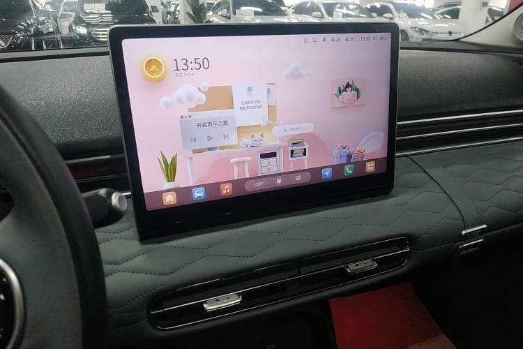 Used Dongfeng NAMMI 01 2024 430 Plus Smart+ Audio And AC Panel