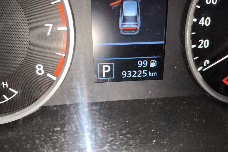 Used Nissan Sylphy 2020 1.6L XL CVT Smart Enjoyment Edition Odometer Close Up