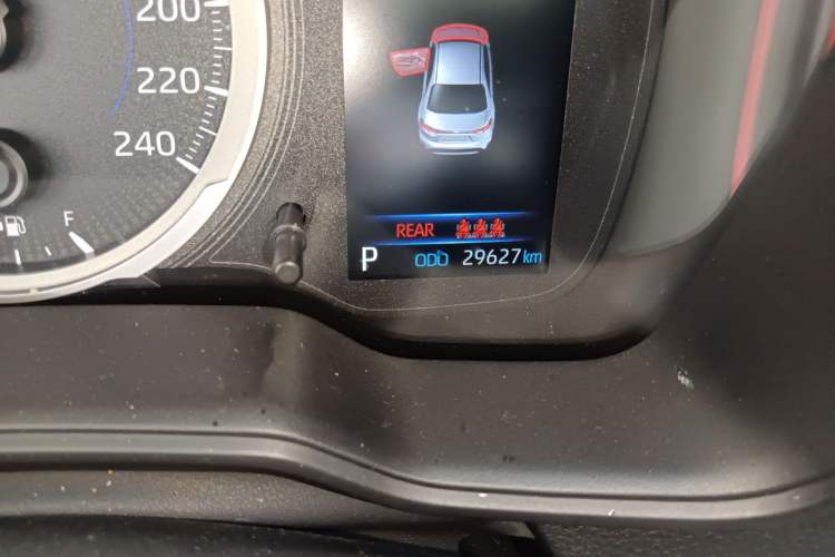 Used Toyota Levin 2022 Dual-Motor 1.8H E-CVT Sport Edition Odometer Close Up