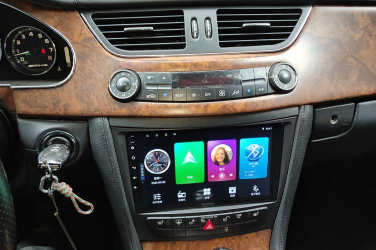 Used Mercedes-Benz CLS AMG 2008 AMG CLS 63 Audio And AC Panel