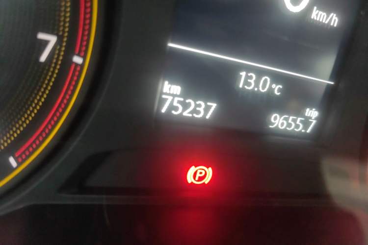 Used Volkswagen Lavida 2019 1.5L Automatic Vision Edition China VI Standard Odometer Close Up