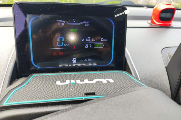 Used CHANGAN NEVO Lumin 2022 210km Sweet Edition Odometer Close Up