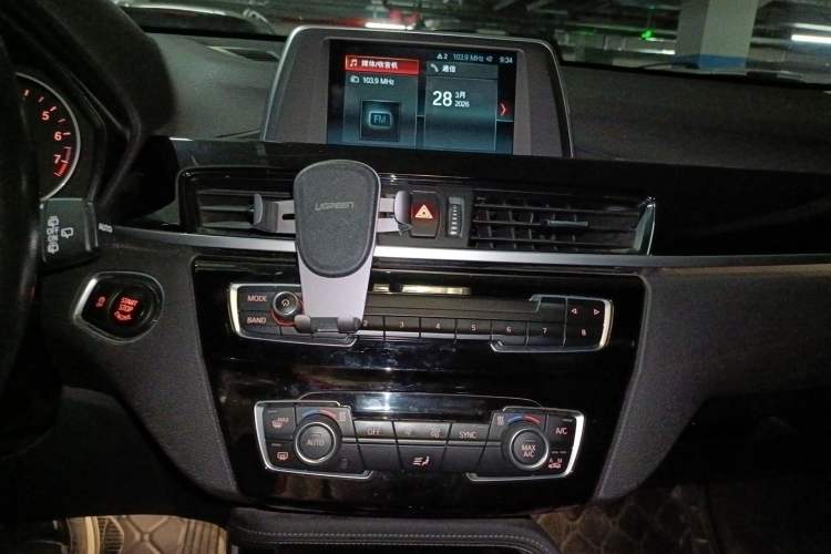 Used BMW X1 2018 sDrive18Li Luxury Model Audio And AC Panel