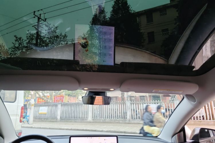 Used Tesla Model 3 2021 Standard Range Rear-Wheel Drive Upgraded Version 3D6 Headliner