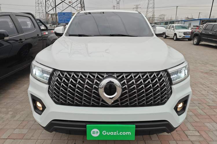 Used Great Wall Poer 2023 2.0T Commercial Version Automatic Diesel 4x4 Navigation Type Long Bed GW4D20M