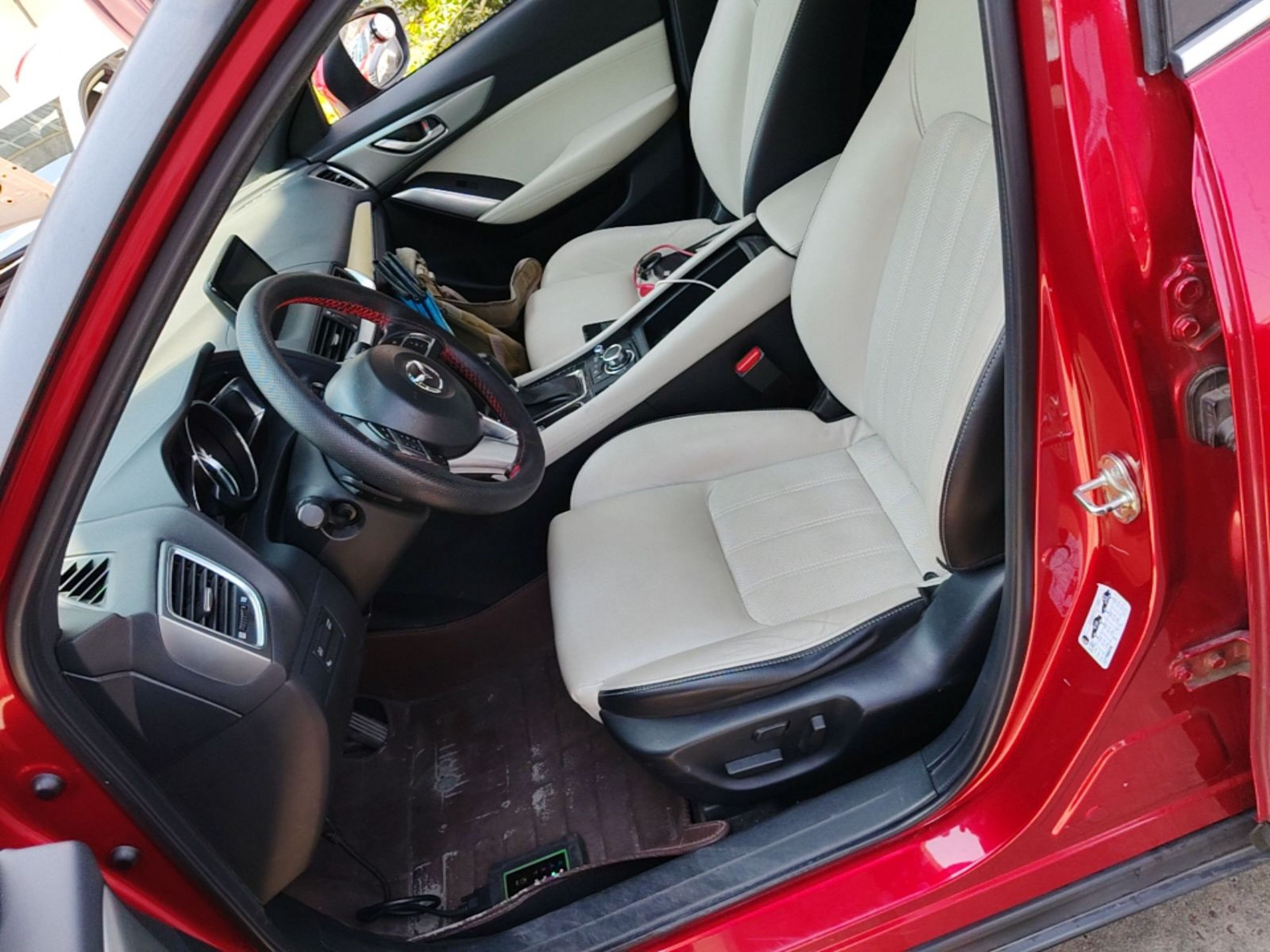 Avant de la voiture