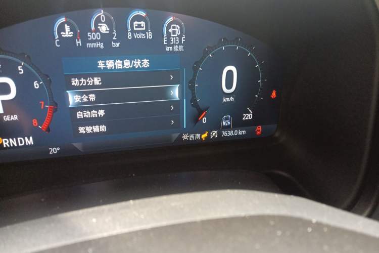 Used Ford Bronco 2024 2.3T Long Beach Big-Foot Off-Road Version Odometer Close Up