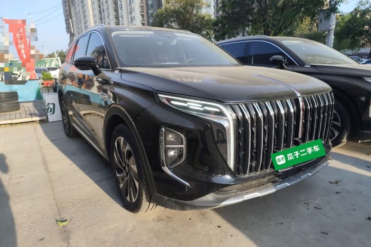 Used Hongqi HS7 PHEV 2024 2.0T PHEV Four-Wheel Drive Flagship Edition 6 Seats Front Right 45 Deg