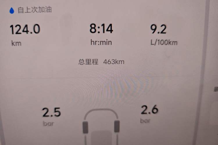 Used Li Auto L6 2025 Pro Smart Refresh Edition Odometer Close Up