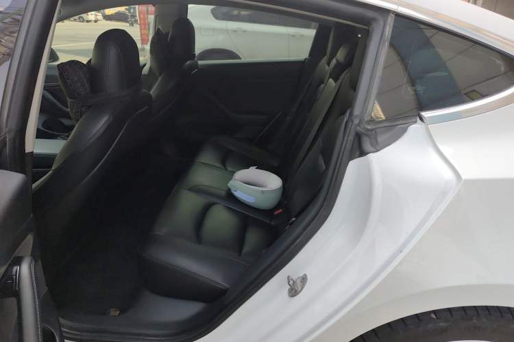 Used Tesla Model 3 2019 Standard Range Rear-Drive Upgraded Version Left Rear Seat