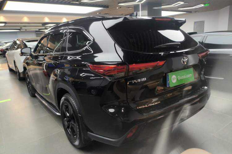 Used Toyota Highlander 2024 2.5L Smart Electric Hybrid Dual-Motor Two-Wheel-Drive Elite Edition 5 Seats Rear Left 45 Deg