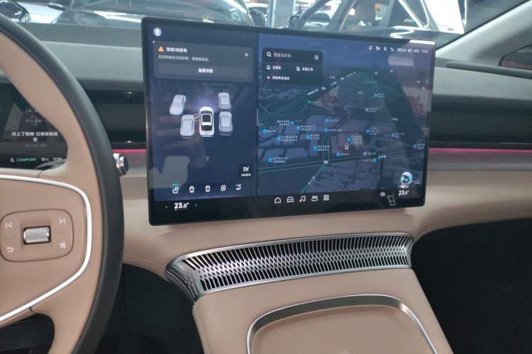 Used XPeng X9 2024 702 Ultra-Long Range Pro Audio And AC Panel