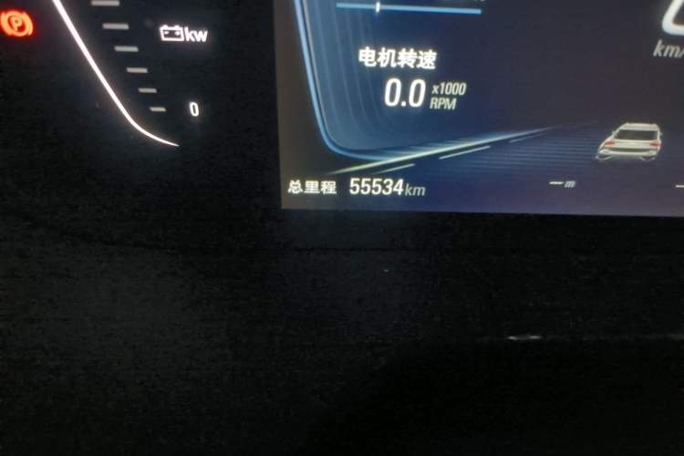 Used Chevrolet Menlo 2022 Starry Edition Odometer Close Up