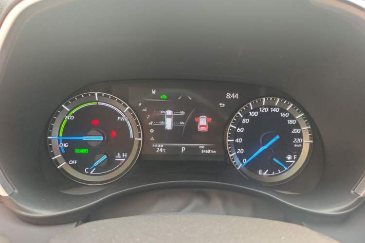 Used Toyota Highlander 2022 Dual-Engine 2.5L Four-Wheel Drive Prestige Version 7 Seats Instrument Cluster