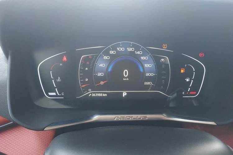 Used Dongfeng Aeolus Yixuan 2021 230T Automatic Zuiying Knight Edition Instrument Cluster