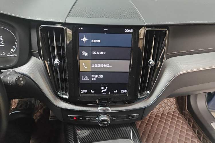 Used Volvo XC60 New Energy 2019 T8 E-Drive Hybrid Intelligent Luxury Sport Edition China VI Audio And AC Panel