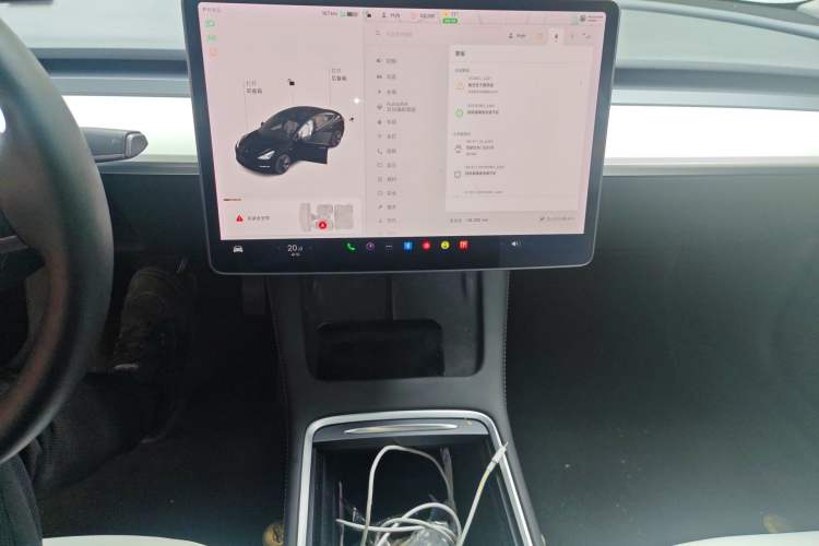 Used Tesla Model 3 2021 Standard Range Rear-Wheel Drive Upgraded Version 3D6 Audio And AC Panel