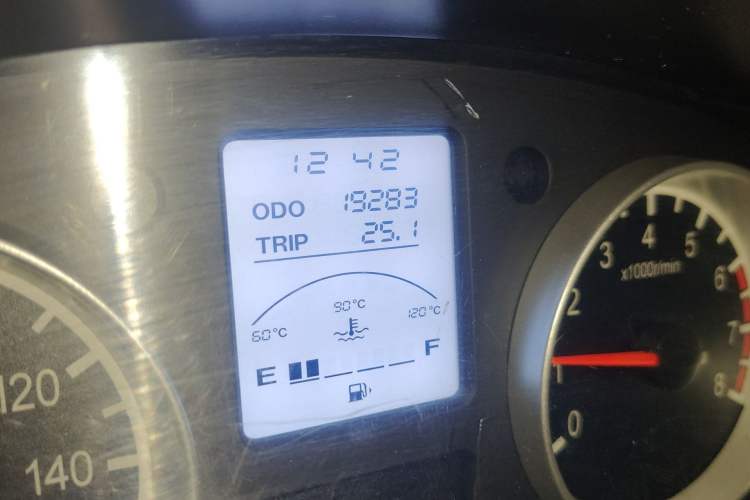 Used Jinbei Hiace X30 2021 1.5L Standard Version Air-Conditioner-Free Van China VI Emission Standard SWC15M Odometer Close Up