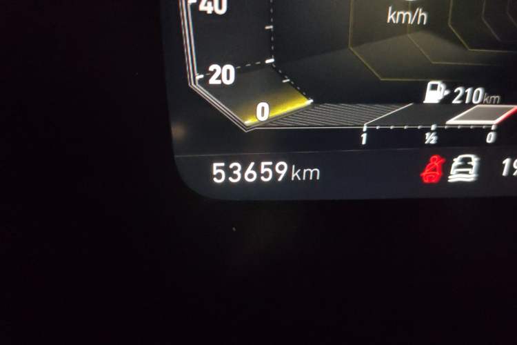 Used Lynk & Co 03 2021 2.0TD Automatic Jing Plus Odometer Close Up