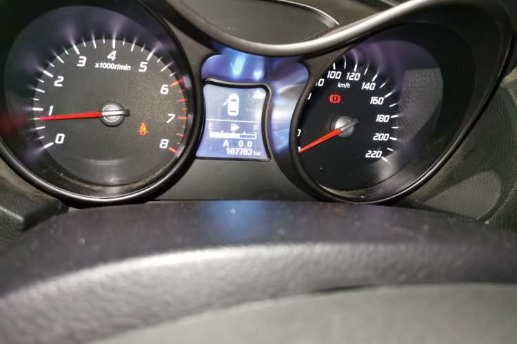 Used Haima S5 2016 1.6L Manual Smart Luxury Tech Edition Odometer Close Up