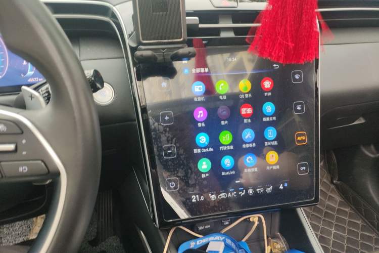 Used Hyundai Tucson 2022 Tucson L 1.5T DCT LUX Prestige Edition N Line Audio And AC Panel