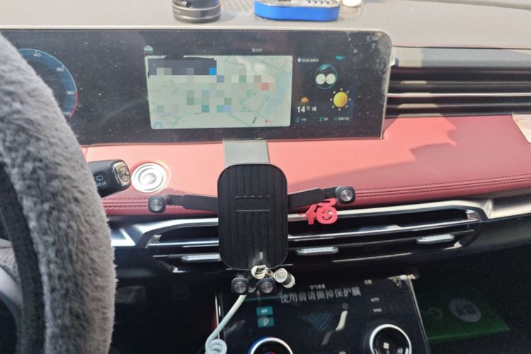 Used JETOUR X70 C-DM 2024 Far Voyage PRO 7-Seater Audio And AC Panel