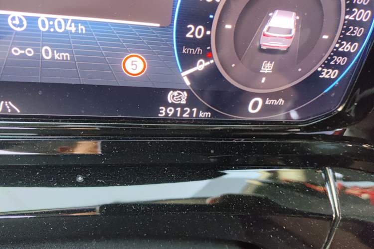 Used Volkswagen Talagon 2021 380TSI Four-Wheel Drive Luxury Premium Edition Pro Odometer Close Up