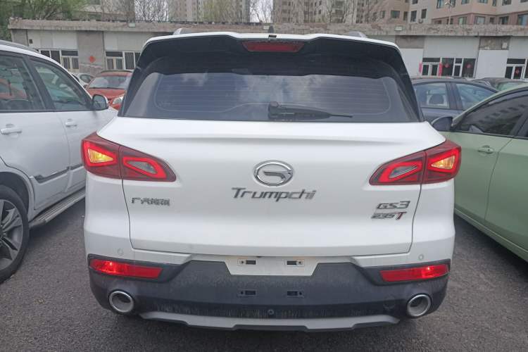 Used GAC Trumpchi GS3 2019 235T Manual Elite Edition Rear