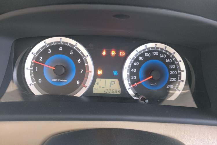 Used Toyota Corolla EX 2013 1.6L Automatic Excellence Edition Instrument Cluster