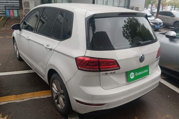 Used Volkswagen Golf Sportsvan 2019 1.6L Automatic Pure Model China V Standard Rear Left 45 Deg