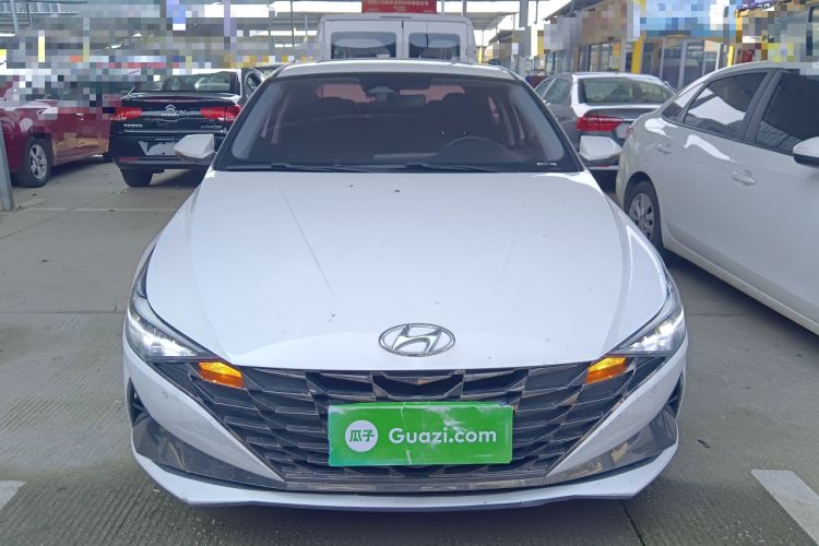 Used Hyundai Elantra 2022 1.5L CVT LUX Prestige Edition Front