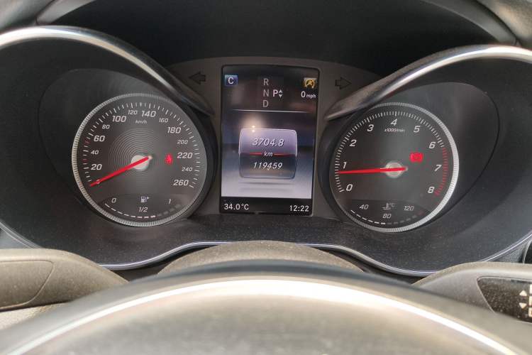 Used Mercedes-Benz C-Class 2017 Facelift C 200 L Sport Edition Instrument Cluster