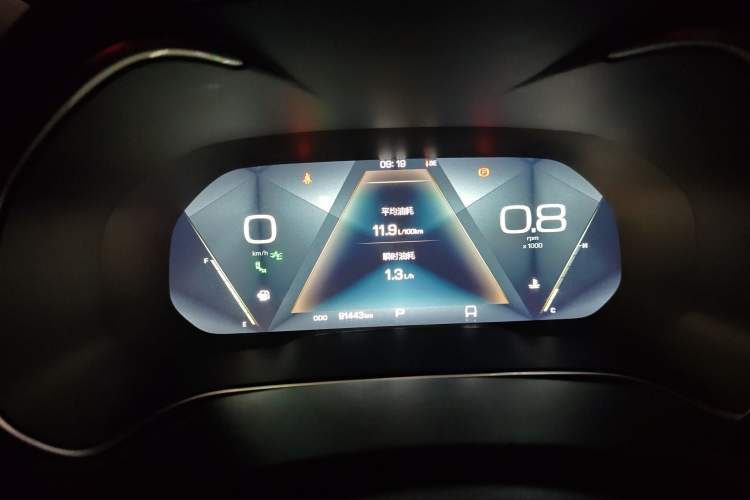 Used Wey VV6 2018 2.0T Four-Wheel Drive Flagship Version China V Standard Instrument Cluster