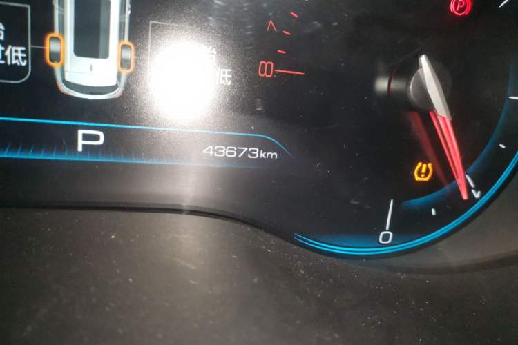 Used Baojun 530 2019 1.5T CVT Prestige Version National V Odometer Close Up