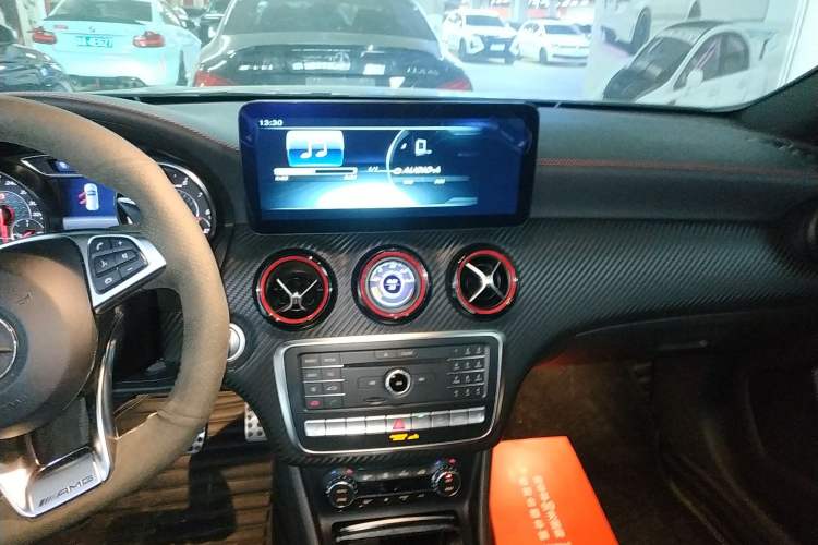 Used Mercedes-Benz A AMG 2017 Facelifted AMG A 45 4MATIC Audio And AC Panel